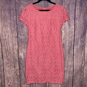 NEW BANANA REPUBLIC Lace Overlay Banana Republic mini dress